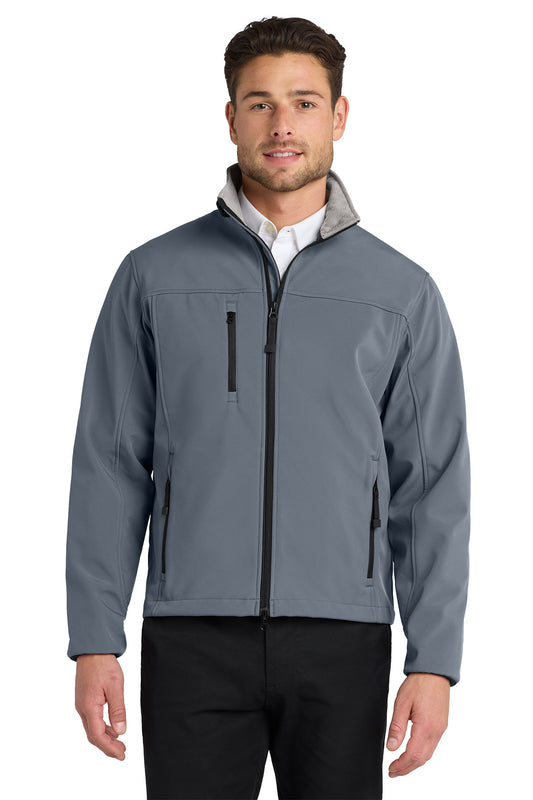 Management - Port Authority® Glacier® Soft Shell Jacket (J790-HERRS-MGMT) American Flag-LS