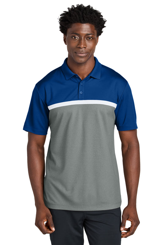 Management - Sport-Tek® UV Micropique Colorblock Polo (ST741-HERRS-MGMT)