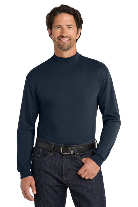 Port Authority® Interlock Knit Mock Turtleneck (K321-HERRS)