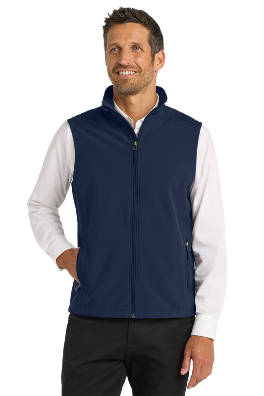 Port Authority® Core Soft Shell Vest (J325-HERRS) American Flag-Yoke/Back