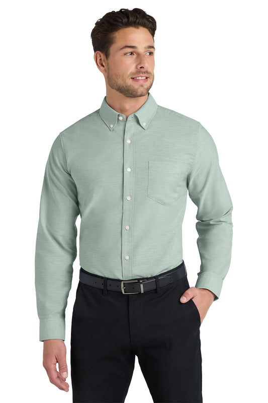 Management - Port Authority® SuperPro™ Oxford Shirt (S658-HERRS-MGMT)