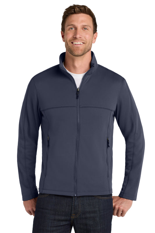 Port Authority ® Collective Smooth Fleece Jacket (F904-HERRS-RSP) American Flag-LS