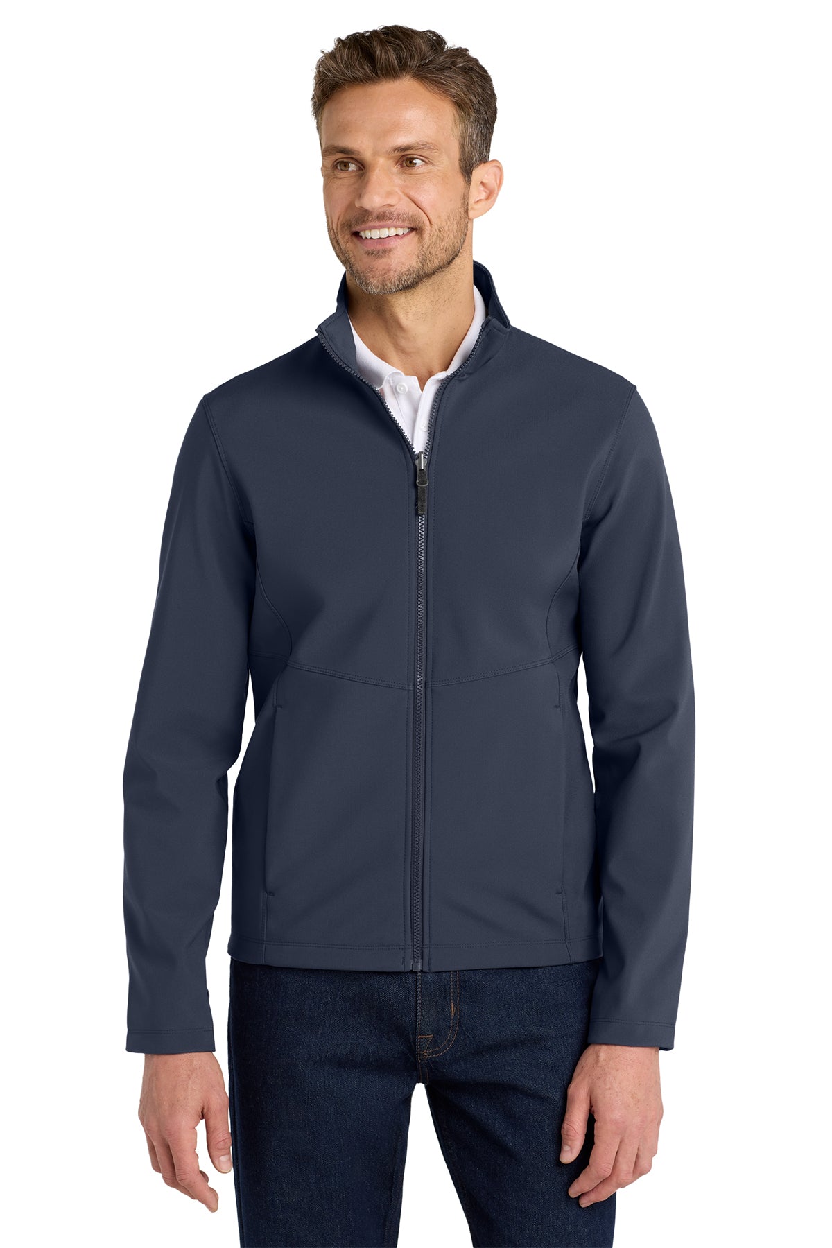 Port Authority ® Collective Soft Shell Jacket (J901-HERRS-RSP) American Flag-LS
