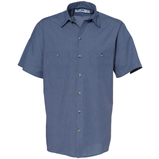 Reed Short Sleeve Micro Check Woven Shirt (699-HERRS)
