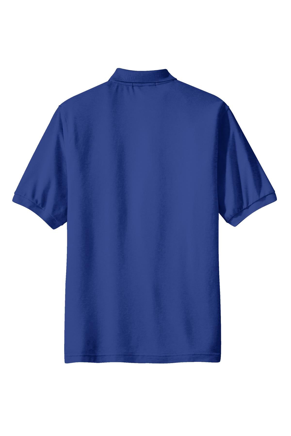 Port Authority® Silk Touch™ Polo with Pocket (K500P-HERRS)