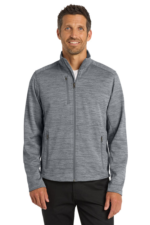Management -  Port Authority® Digi Stripe Fleece Jacket (F231-HERRS-MGMT) American Flag-LS
